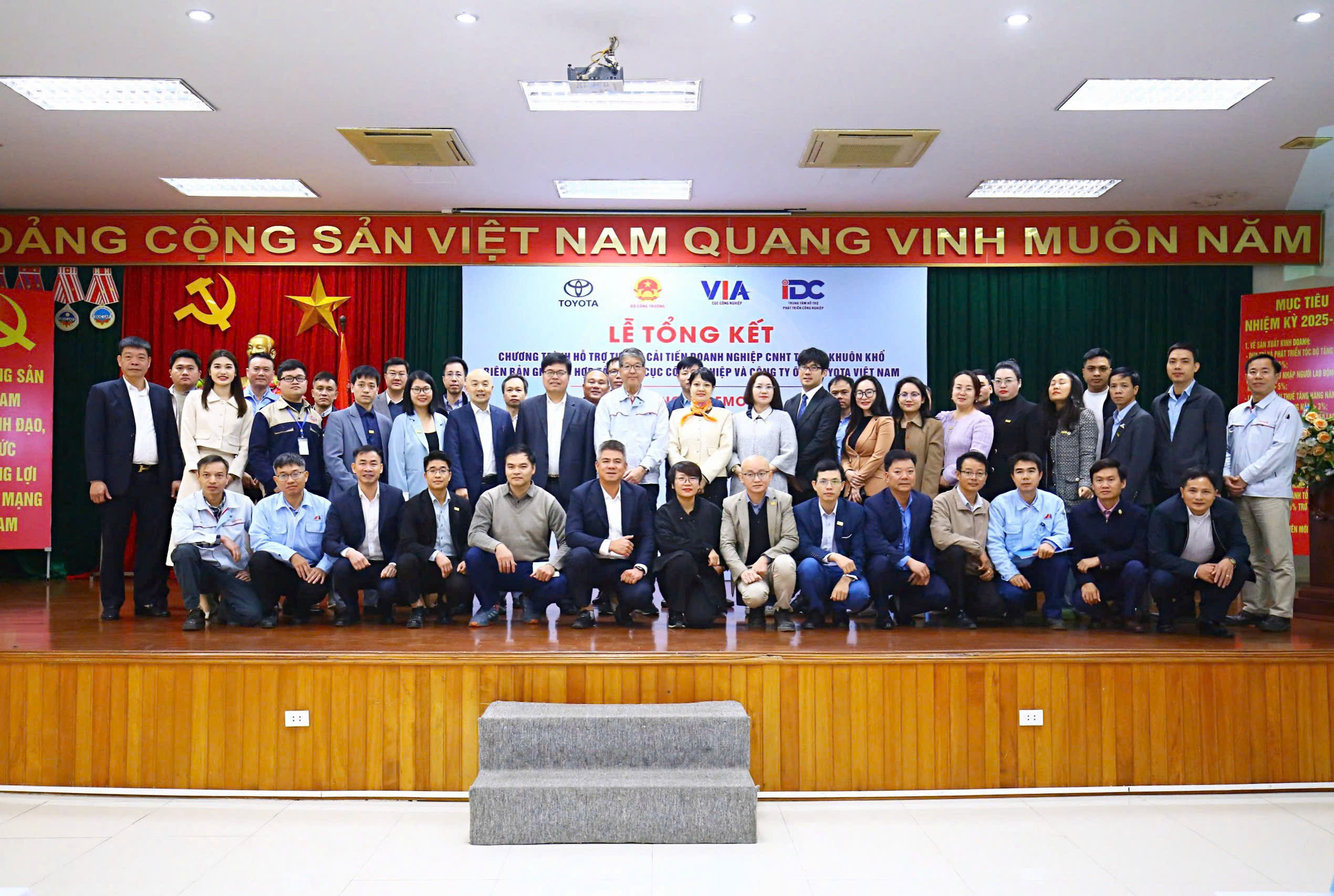 LITA NETWORK THAM DỰ CHƯƠNG TRÌNH HỖ TRỢ DOANH NGHIỆP – TOYOTA VIỆT NAM & CỤC CÔNG NGHIỆP TẠI NHÀ MÁY FOMECO THÁI NGUYÊN
